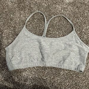 Gray Beyond Yoga XL sports bra